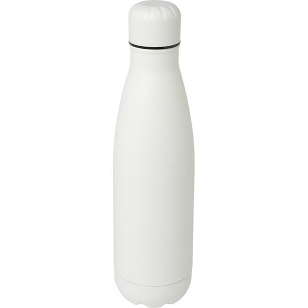 White - Front - Floso Cove Recycled Stainless Steel Single Wall 750ml Water Bottle