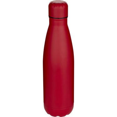 Red - Front - Floso Cove Recycled Stainless Steel Single Wall 750ml Water Bottle