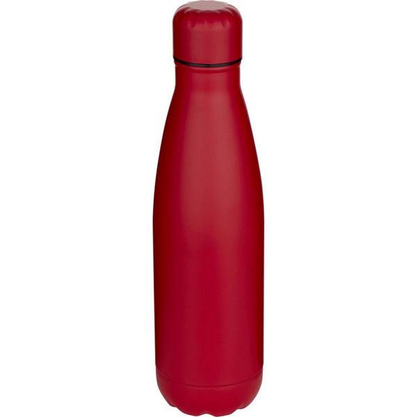 Red - Front - Floso Cove Recycled Stainless Steel Single Wall 750ml Water Bottle