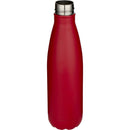 Red - Back - Floso Cove Recycled Stainless Steel Single Wall 750ml Water Bottle