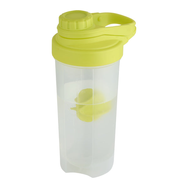 Lime - Front - Floso Forza Sports 700ml Shaker Bottle