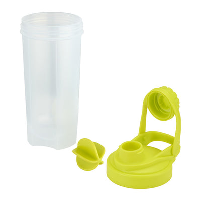 Lime - Back - Floso Forza Sports 700ml Shaker Bottle