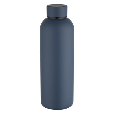 Hale Blue - Front - Floso Spring Recycled Stainless Steel Single Wall 750ml Water Bottle