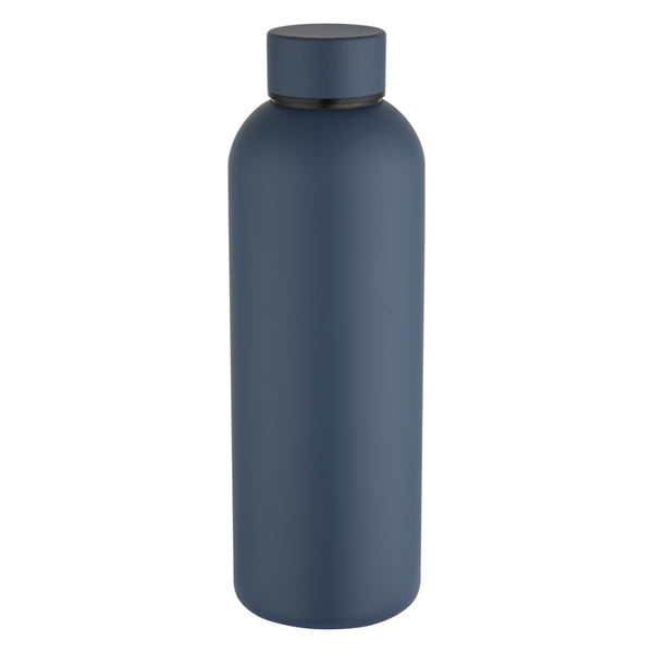 Hale Blue - Front - Floso Spring Recycled Stainless Steel Single Wall 750ml Water Bottle