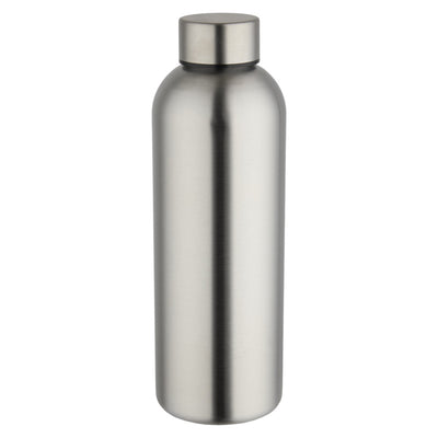 Steel - Front - Floso Spring Recycled Stainless Steel Single Wall 750ml Water Bottle