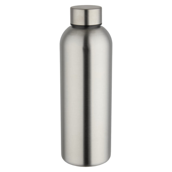 Steel - Front - Floso Spring Recycled Stainless Steel Single Wall 750ml Water Bottle