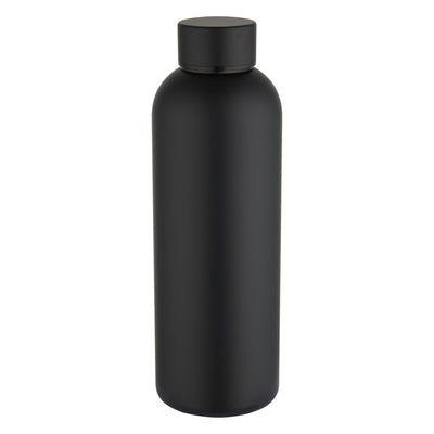 Black - Front - Floso Spring Recycled Stainless Steel Single Wall 750ml Water Bottle
