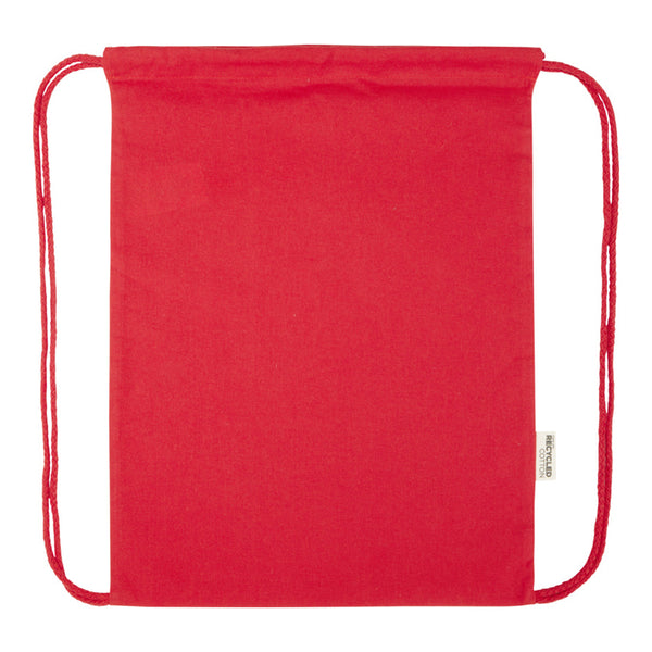 Red - Side - Floso Peru Blended Recycled 5L Drawstring Bag