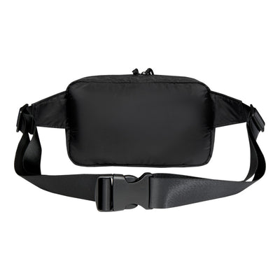 Black - Back - Floso Recycled Puffer 1.5L Waist Bag