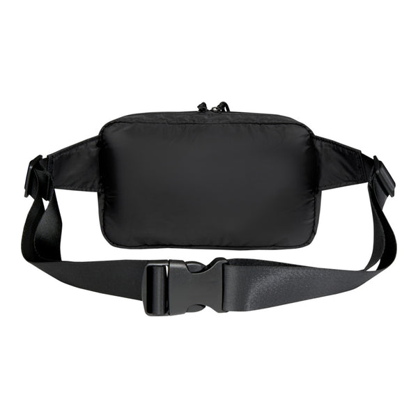 Black - Back - Floso Recycled Puffer 1.5L Waist Bag
