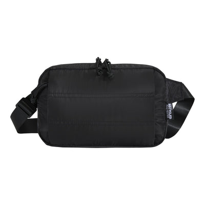 Dusty Pink - Front - Floso Recycled Puffer 1.5L Waist Bag