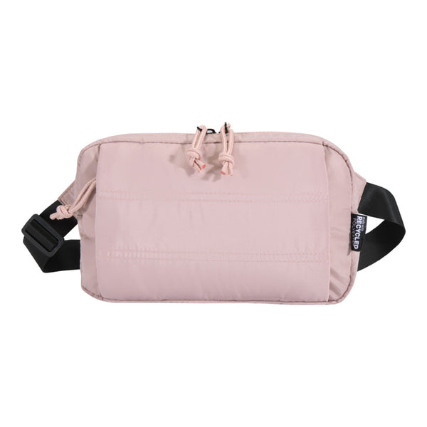 Dusty Pink - Lifestyle - Floso Recycled Puffer 1.5L Waist Bag