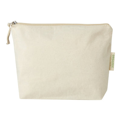 Natural - Back - Floso Odisha Organic 1L Toiletry Bag
