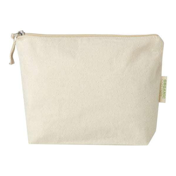 Natural - Back - Floso Odisha Organic 1L Toiletry Bag
