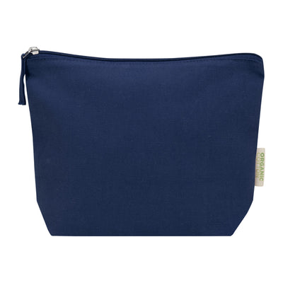 Navy - Back - Floso Odisha Organic 1L Toiletry Bag