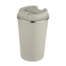 Sandstone - Front - Floso Newport Stainless Steel Double Wall 350ml Tumbler
