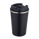 Navy - Front - Floso Newport Stainless Steel Double Wall 350ml Tumbler