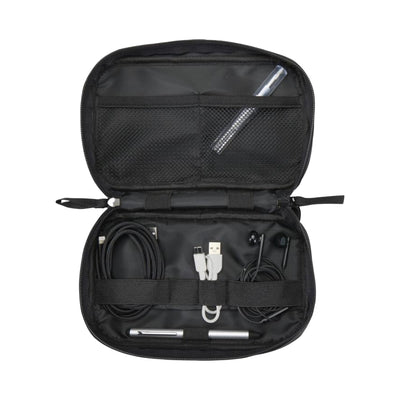 Black - Side - Floso Resi Plus Tech Recycled Pouch