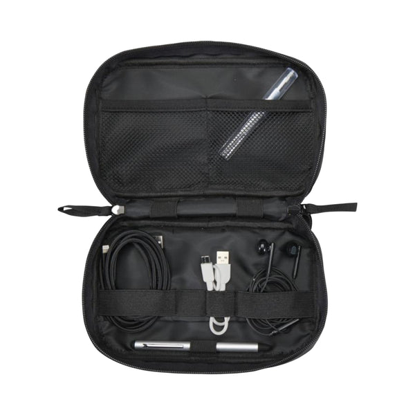 Black - Side - Floso Resi Plus Tech Recycled Pouch