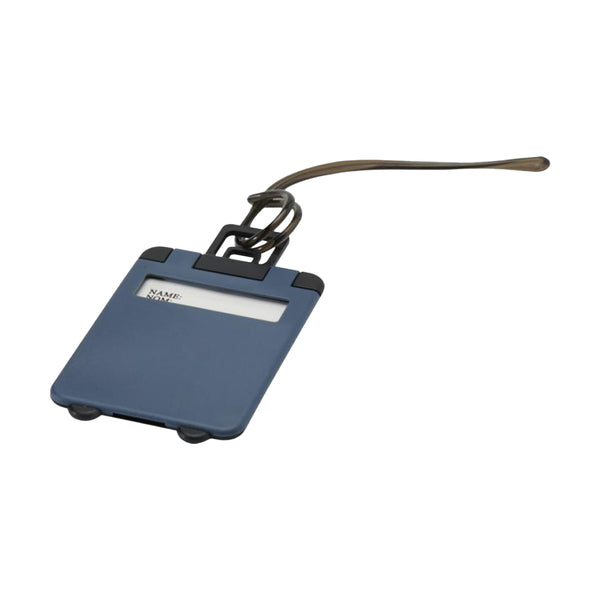 Hale Blue - Back - Floso Travel Luggage Tag
