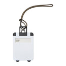 White - Front - Floso Travel Luggage Tag