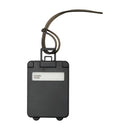 Black - Front - Floso Travel Luggage Tag