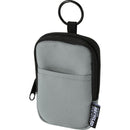 Grey - Side - Floso Byron Clip & Go Small Pouch