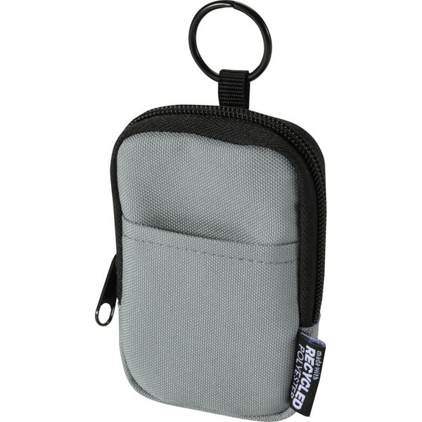 Grey - Side - Floso Byron Clip & Go Small Pouch