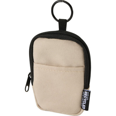 Oatmeal - Side - Floso Byron Clip & Go Small Pouch