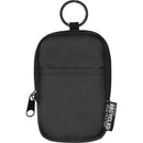 Black - Front - Floso Byron Clip & Go Small Pouch
