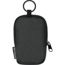 Black - Back - Floso Byron Clip & Go Small Pouch