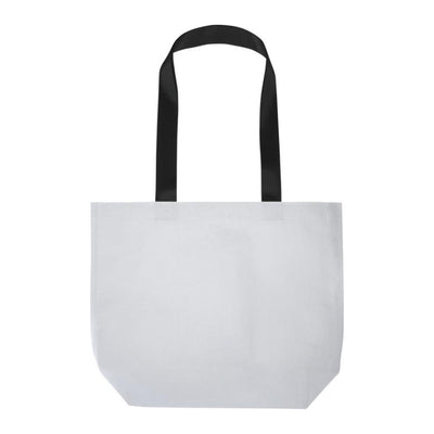 White - Back - Floso Double Laminated Recycled 18L Tote Bag