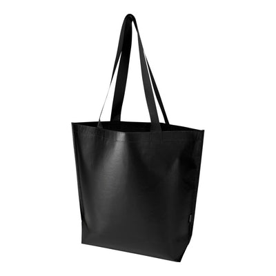 Black - Side - Floso Double Laminated Oversized 30L Tote Bag