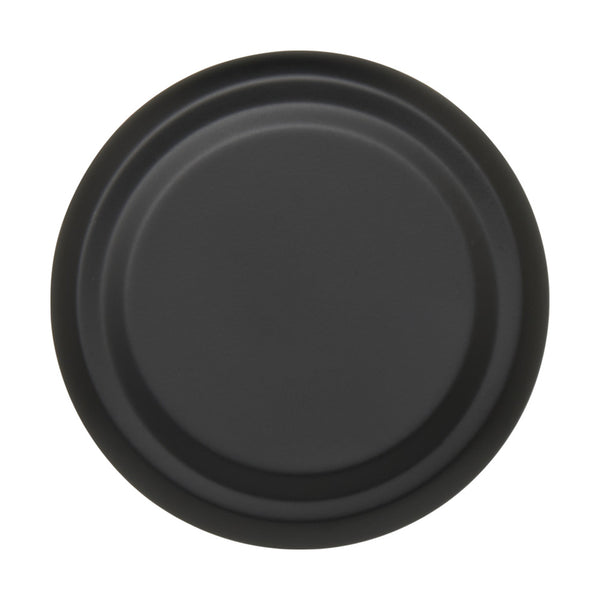 Black - Side - Floso Taylor Stainless Steel Double Wall 450ml Flask Set