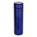 Blue - Front - Floso Taylor Stainless Steel Double Wall 450ml Flask Set