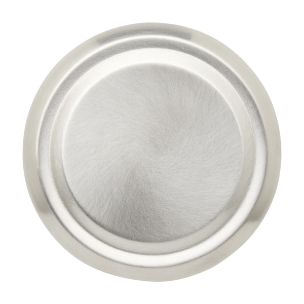 Matted Silver - Side - Floso Taylor Stainless Steel Double Wall 450ml Flask Set