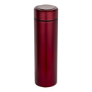 Red - Front - Floso Taylor Stainless Steel Double Wall 450ml Flask Set