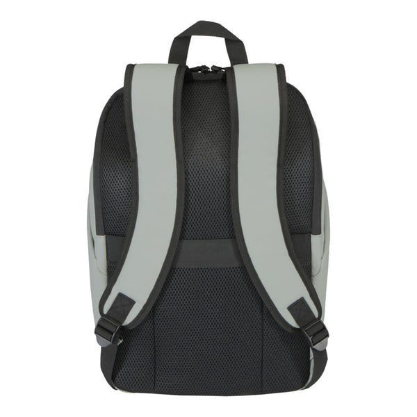 Grey - Back - Floso Resi Plus Anti-Theft 18L Laptop Backpack