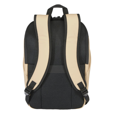 Oatmeal - Back - Floso Resi Plus Anti-Theft 18L Laptop Backpack