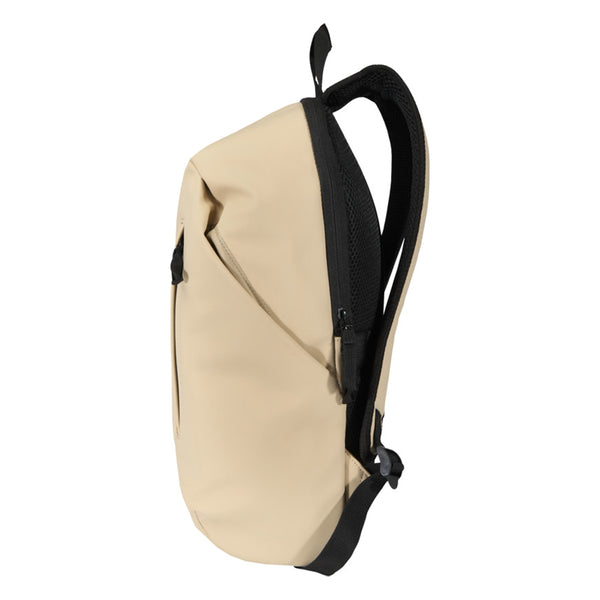 Oatmeal - Side - Floso Resi Plus Anti-Theft 18L Laptop Backpack
