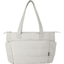 Sandstone - Front - Floso Plain Recycled Puffer 18L Tote Bag
