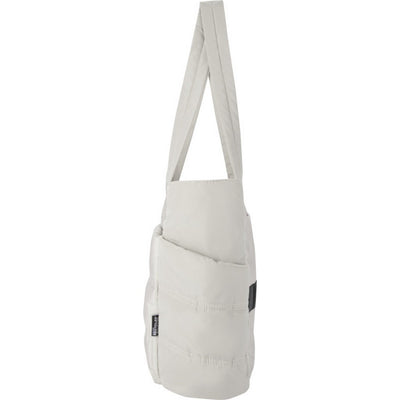 Sandstone - Back - Floso Plain Recycled Puffer 18L Tote Bag