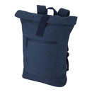 Navy - Front - Floso Zaino Recycled Canvas 16L Backpack