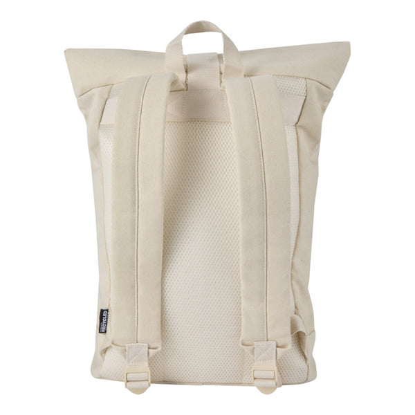 Sandstone - Back - Floso Zaino Recycled Canvas 16L Backpack