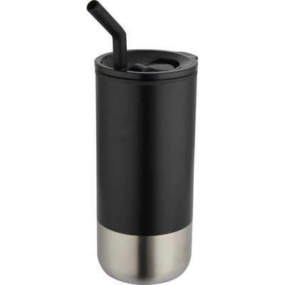 Black - Lifestyle - Floso Grayson Plain 480ml Tumbler