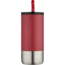 Red - Front - Floso Grayson Plain 480ml Tumbler