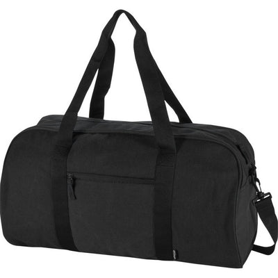 Black - Lifestyle - Floso Recycled Canvas 40L Duffle Bag