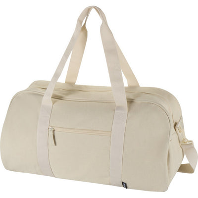 Sandstone - Lifestyle - Floso Recycled Canvas 40L Duffle Bag