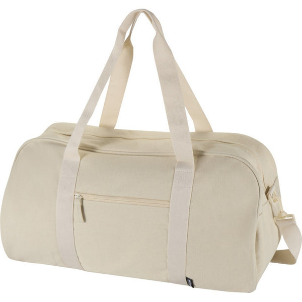 Sandstone - Lifestyle - Floso Recycled Canvas 40L Duffle Bag