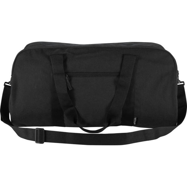 Black - Back - Floso Recycled Canvas 40L Duffle Bag
